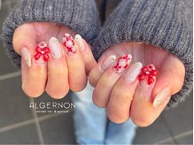 アルジャーノン リトリート(ALGERNON retreat)/チェック×リボン