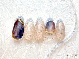 天然石風ニュアンスデザイン