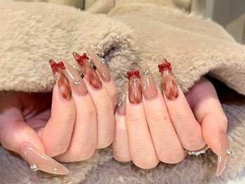 スカルプロングネイル