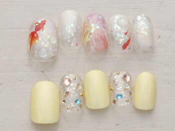 ノーネイル 大宮(NO NAIL)の写真/お手頃価格で可愛い限定デザイン豊富★毎月新作1日～オフィスネイルが￥4990♪大宮