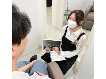 ブロウフィット 千葉店(BROWFIT)の写真/初心者大歓迎!似合う眉毛で第一印象アップ。初めてでも通いやすいメンズ眉毛専門サロン◎
