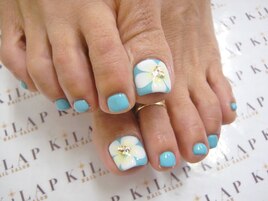 フット☆カメリア風お花￥9000