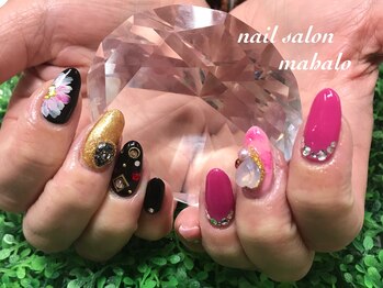 マハロ(mahalo)/お客様ネイルです♪
