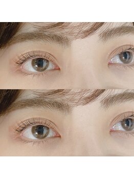 ビー バイ アイキャンディー(B by eye candy)の写真/【話題のマスカラパーマ★まつげパーマ！】自まつ毛を生かしながらナチュラルなティントでマスカラ効果♪