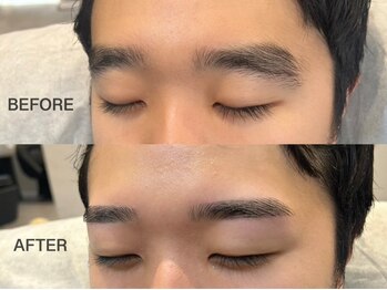 マスターアイブロウ ノース 立川北口店(MASTEREYEBROW NORTH)の写真/立川北口にメンズアイブロウ専門店がopen*丁寧なカウンセリング×眉毛ワックススタイリングで整った男眉に!