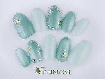 エリクサーネイル 池袋(Elixir Nail)/定額aシンプル/クーポン使用
