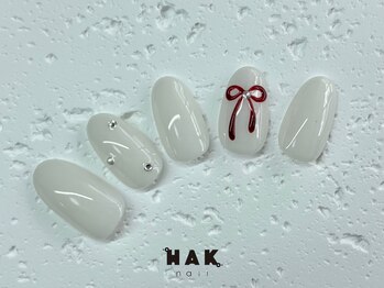 ハクネイル(HAK nail)/リボンネイル