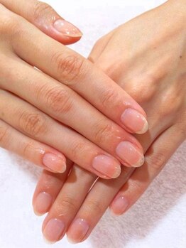ネイルサロン ル リアン(Nailsalon Le lien)の写真/《ケア特化型サロンで本格ケア¥3,300》ささくれや甘皮周りの角質もスッキリ!!潤うスベスベなお肌へ♪