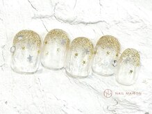 ネイルメゾン 池袋店(NAIL MAISON)/ゴールドラメ¥4800