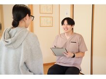 お客様のお悩みに丁寧にカウンセリング◎[腰痛/耳鳴り]