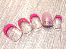 クリスタルネイル ボンベルタ橘店(CRYSTAL NAIL)/フレンチ