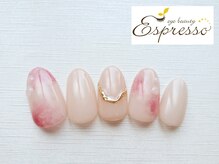 エスプレッソ アイビューティーアンドネイル 新百合ヶ丘店(Espresso)/桃ネイル　ももネイル