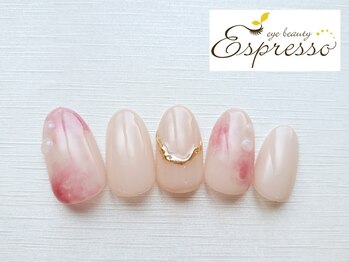 エスプレッソ アイビューティーアンドネイル 新百合ヶ丘店(Espresso)/桃ネイル　ももネイル