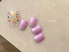 ドライフラワーネイル