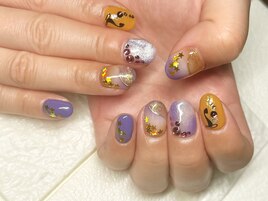 猫★ハロウィンネイル