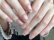 アウラ(aUla)/チーク×ガラスフレンチ