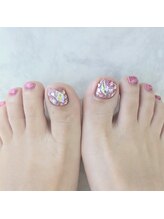 ガーベラ バイ ハノンネイル(Gerbera by hanonnail)/フットデザインし放題