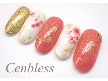 ビューティスタジオ センブレス(Cenbless)/ハンド★和風ネイル・Pプラチナ
