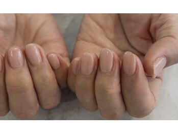 オブヘア ジユウガオカ(of HAIR jiyugaoka)/ワンカラーネイル