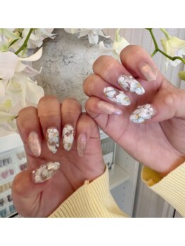 ミッシュネイル(mish nail)/キレイ目長出しジェル＆時短施術