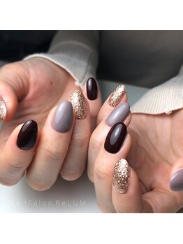 ネイルサロンリルム(ReLUM)/ワンカラー