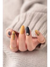 エムスラッシュ ネイル 新百合ヶ丘店(M.SLASH)/チェックネイル