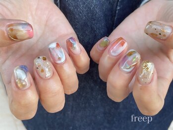 フリープ(freep)/カラフルネイル 春 夏 秋 冬