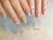 メルト(Melt.)/パステル♪片手アート¥¥10000