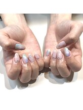 モンシャブラン(Mon Chat Blanc)/お客様ネイル