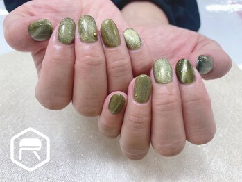 東海最大級ネイルサロン by レディスペネイル 名駅店/マグネットカラー