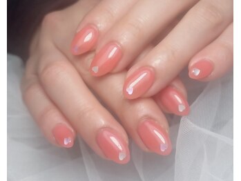 ハートホロネイル