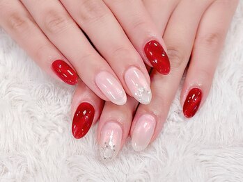 #マグネットネイル