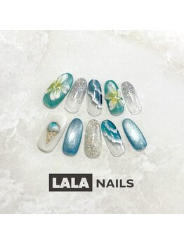 ララネイルズ(LALA NAILS)/[NEW] 定額アートコース ¥6,899