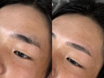 メンズ眉毛サロン m.の写真/男性専用のプライベート空間でリラックス◎【メンズまつ毛パーマ+眉カット】で印象UP!!大事なご予定の前に