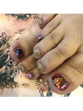 トータルサロン 白べぇーっ プラス/カラフルアートネイル