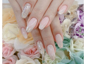 ダブルネイル(Double Nail)/【ほり】きれいめミラーネイル