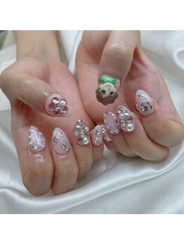 推しネイル150分ジェルやり放題