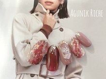 アグニークリッシェ(Agunik Riche)/【大理石ネイル】