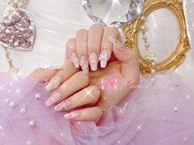 ワンホンネイル 新宿(Rumi Nail)/キラキラ定額ネイル/夏新作