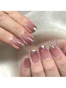 アイリッシュネイル 久屋大通店(Irish Nail)/じゅわグラ×マオラメフレンチ