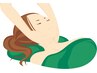 【前日までに予約】顏疲れ首肩眼精疲労噛みしめ頭をほぐして流す