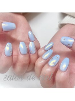 サロンドシエル(salon de ciel)/オーロラネイル