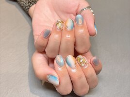夏先取りネイル