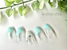 ラーシューシュ(la-chou-chou)/シンプルネイルコース　¥6500