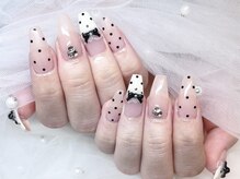 モカ 京橋(moca)/【Ayano】ドットネイル