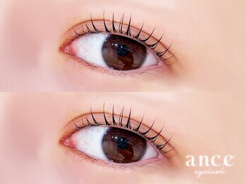 アンセ 名駅店(ance)の写真/[名駅/フラットラッシュ/似合わせまつげパーマ］ボリュームUPでアイライン不要な目元に★モチの良さも抜群!