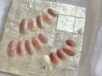 シンプルジェルネイル専門店 バランス(balance)/【堤限定】大人可愛い定額ネイル