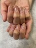 うる艶しっとりグラデーション（長モチケア付き）￥7,150