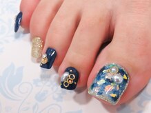 カラーズ 浜松店(colors)/シェルストーン派手ネイル!(^^)!