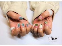 リノネイル(Lino nail)/繊細なアートネイルも◎